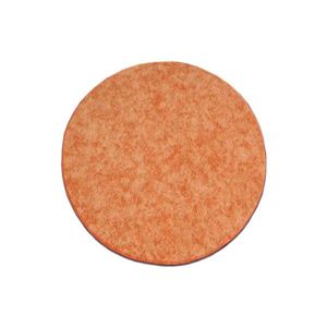 Dywany Lusczow Kulatý koberec SERENADE Graib oranžový, velikost kruh 100 obraz