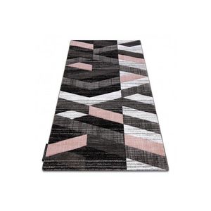 Dywany Lusczow Kusový koberec ALTER Bax pruhy růžový, velikost 160x220 obraz