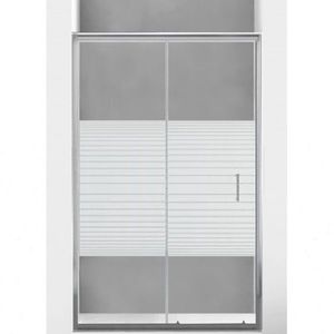 Sprchové dveře MEXEN Apia 130cm stříbrné obraz