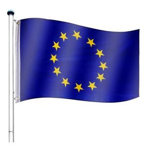 Tuin 60932 Vlajkový stožár vč. vlajky Evropská unie - 6, 50 m obraz
