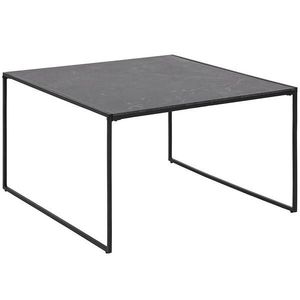 Konferenční stolek Infinity 80x80x48 cm černý mramor 647176 obraz