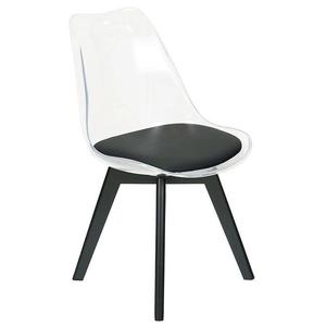 Židle Camila Černé Sedak/Černé Nohy obraz