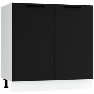 Kuchyňská Skříňka Max D80 Černá obraz