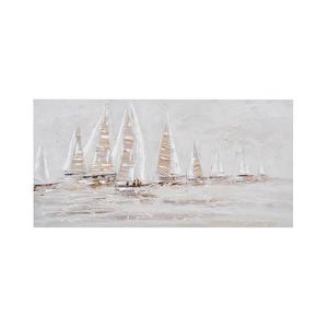 Obraz Bílé lodě 140x70 cm obraz