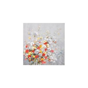 Obraz Barevné květy 100x100 cm obraz