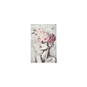 Obraz Dívka s květinami, 80x120 cm obraz