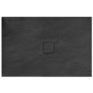 REA Sprchová vanička Stone 80x120x4 černá REA-K9602 obraz