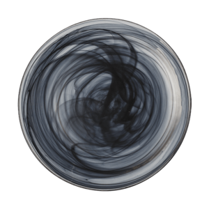 Talíř mělký černý 28 cm - Elements Glass obraz