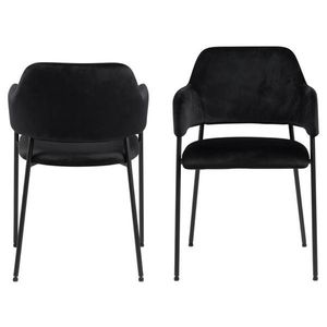 Actona Designová židle Lima černá obraz