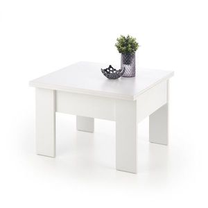 HALMAR Konferenční rozkládací stolek Serafo bílý obraz