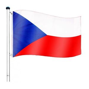 Tuin 60942 Vlajkový stožár vč. vlajky Česká republika - 6, 50 m obraz