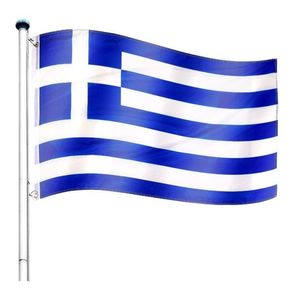 Tuin 60941 Vlajkový stožár vč. vlajky - Řecko - 6, 50 m obraz