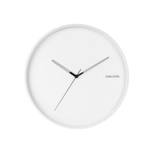 Karlsson 5807WH Designové nástěnné hodiny pr. 40 cm obraz