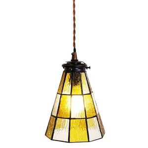 Závěsná Tiffany lampa Chessboa - Ø 15*115 cm E14/max 1*25W 5LL-6199 obraz