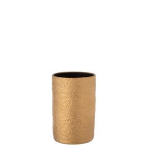 Zlatá keramická váza Gatsby - Ø14*22 cm 7159 obraz