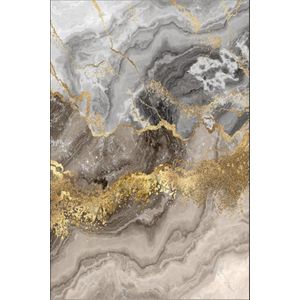 Conceptum Hypnose Koberec Marble 120x180 cm šedý/zlatý obraz