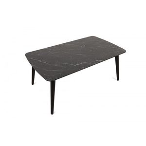 Hanah Home Konferenční stolek Loop 100 cm černý obraz