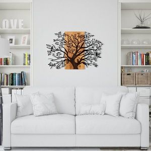 Hanah Home Nástěnná dekorace Agac strom I ořech/černá obraz