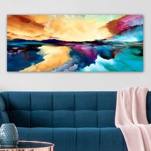 Hanah Home Obraz Oblaka 120x50 cm obraz