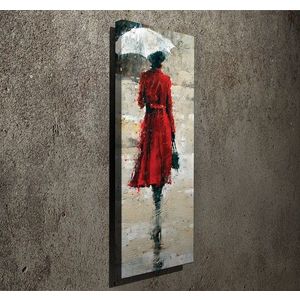 Hanah Home Obraz Woman In Red 30x80 cm obraz