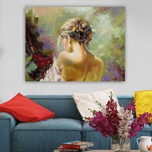 Hanah Home Obraz WOMAN WITH COLORS 70x100 cm obraz