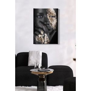 Hanah Home Obraz Žena se zlatem 50x70 cm obraz