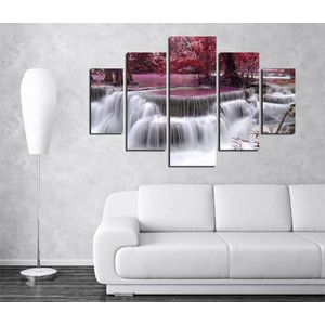 Hanah Home Vícedílný obraz Waterfall 92 x 56 cm obraz
