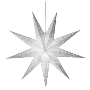 EMOS Vánoční papírová hvězda závěsná 60cm DCAZ09 obraz