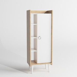 Hanah Home Koupelnová skříňka Mirage 50 cm bílá/hnědá obraz