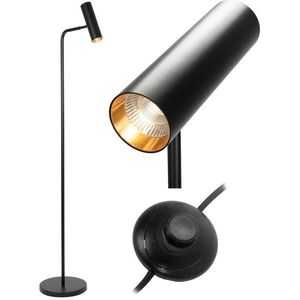 TooLight Stojací lampa APP965-1F černá obraz