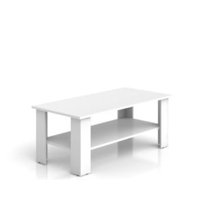 MARIONET konferenční stolek, bílá, 5 let záruka obraz