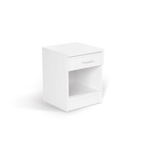 Noční stolek PRIMUS, bílá obraz
