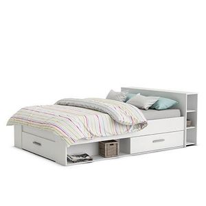 RAWAL postel 160x200 cm, bílá obraz