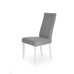 Jídelní židle BHARANI, bílá/světle šedá obraz