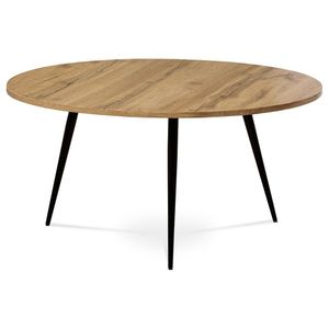 Konferenční stolek MATATA, divoký dub/černý lak obraz