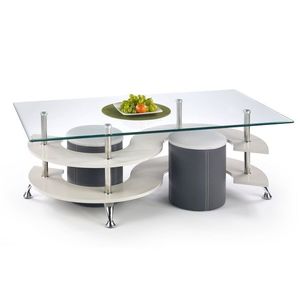 Konferenční stolek UMANG, šedý obraz
