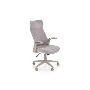 Kancelářská židle GASSANE, světle šedá/šedá obraz