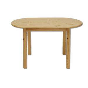 Jídelní stůl MEŠENT, 150x75x75 cm, masiv borovice obraz