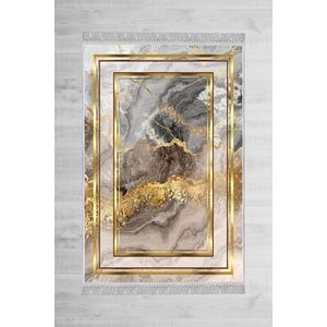Conceptum Hypnose Koberec Marble Frame 180x280 cm šedý/zlatý obraz