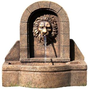 Tuin 1411 Zahradní kašna - fontána lví hlava 50 x 54 x 29 cm obraz
