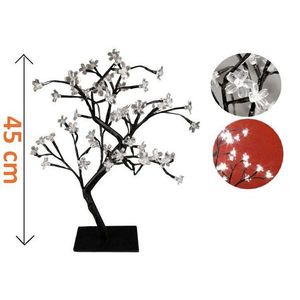 Nexos 28300 Dekorativní LED osvětlení - strom s květy - 45 cm, studená bílá obraz