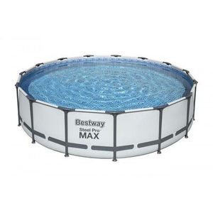 Bestway Nadzemní bazén Steel Pro MAX s filtrací, schůdky a plachtou, pr. 457 cm, v. 107 cm obraz