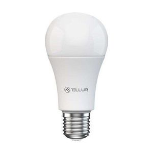Tellur WiFi Smart žárovka E27, 9 W, bílé provedení, teplá bílá, stmívač obraz