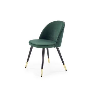 Jídelní židle POSONIUM, tmavě zelená obraz