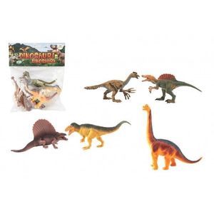 Dinosaurus plast 16 až 18 cm 5 ks v sáčku obraz
