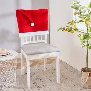 4Home Vánoční potah na židli Santa , 49 x 60 cm, sada 2 ks obraz