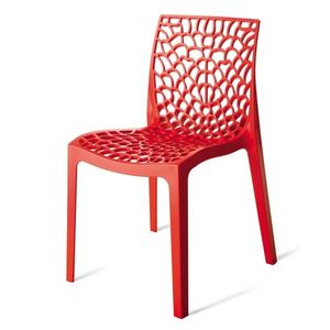 Jídelní židle GRUVYER červená obraz