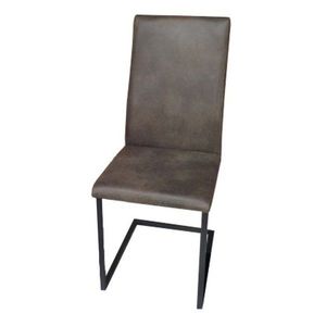 Jídelní židle DANA černá/hnědá obraz