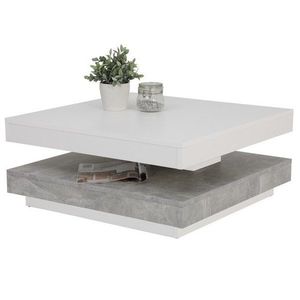 Konferenční stolek ANDY bílá/beton obraz