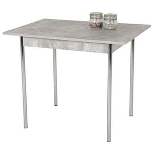 Jídelní stůl KOELN II beton/chrom obraz